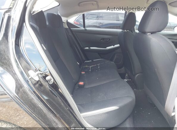 3N1AB8BV8RY210079 2024 NISSAN SENTRA Black Widok naklejki z numerem VIN
