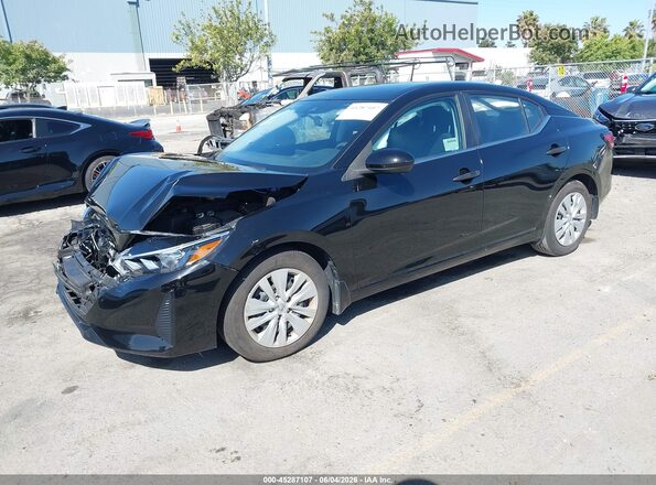 3N1AB8BV8RY292394 2024 NISSAN SENTRA Black Przód lewy