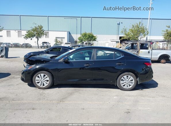 3N1AB8BV8RY292394 2024 NISSAN SENTRA Black Widok wnętrza 360 stopni