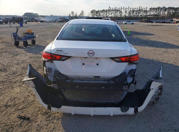 3N1AB8BV8SY220309 2025 NISSAN SENTRA White Widok z tyłu