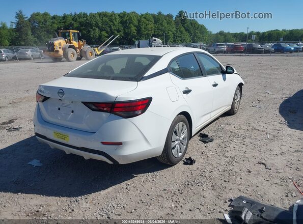 3N1AB8BV8SY315078 2025 NISSAN SENTRA White უკანა მარჯვენა
