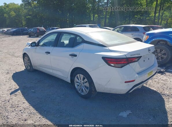 3N1AB8BV8SY315078 2025 NISSAN SENTRA White უკანა მარცხენა