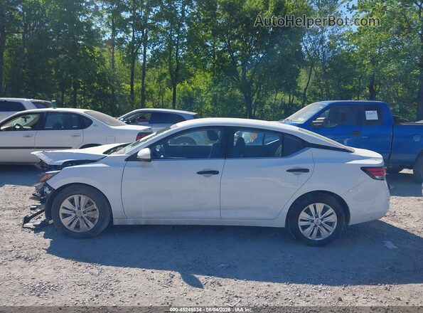 3N1AB8BV8SY315078 2025 NISSAN SENTRA White სალონის 360-გრადუსიანი ხედი