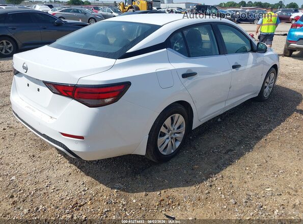 3N1AB8BV8SY377614 2025 NISSAN SENTRA White Rear right