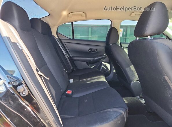 3N1AB8BV8SY383560 2025 NISSAN SENTRA Black Rear seats view