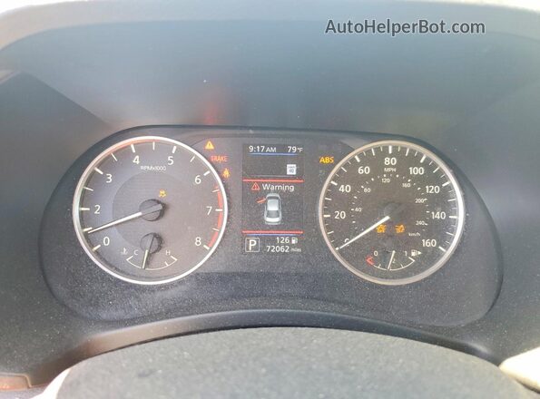 3N1AB8BV9MY304710 2021 NISSAN SENTRA Gray Вид щитка приладів