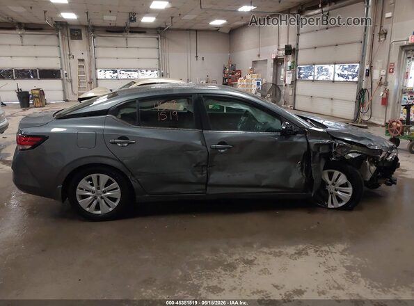 3N1AB8BV9MY305629 2021 NISSAN SENTRA Gray Widok wnętrza 360 stopni
