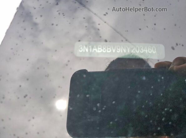 3N1AB8BV9NY203460 2022 NISSAN SENTRA Серебряный Вид подкапотного пространства