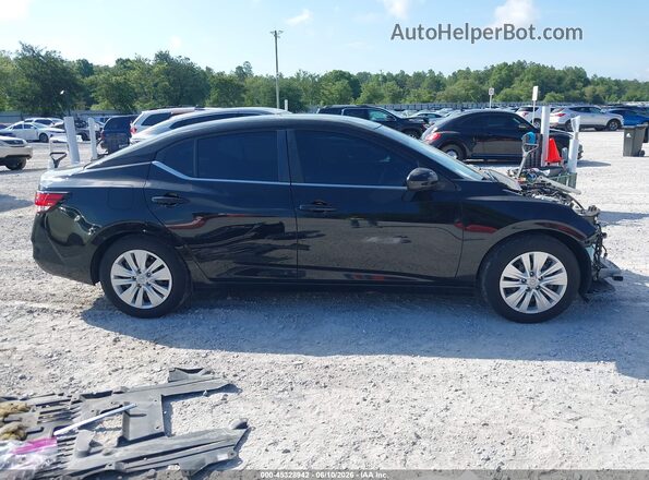 3N1AB8BV9PY294362 2023 NISSAN SENTRA Black Սալոնի 360 աստիճան տեսք