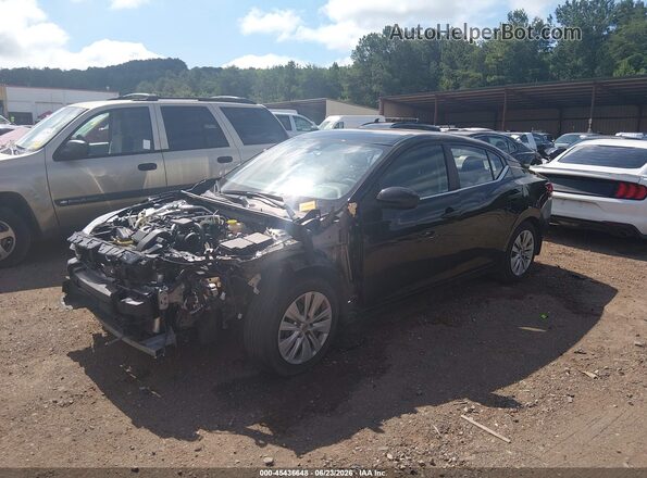 3N1AB8BV9SY243128 2025 NISSAN SENTRA Черный Передняя левая четверть