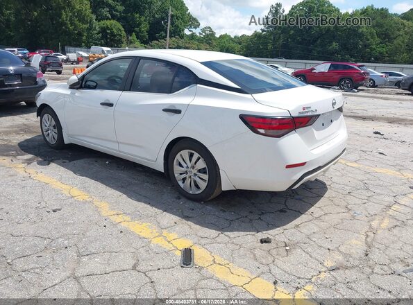 3N1AB8BV9SY343147 2025 NISSAN SENTRA White Trasero izquierdo
