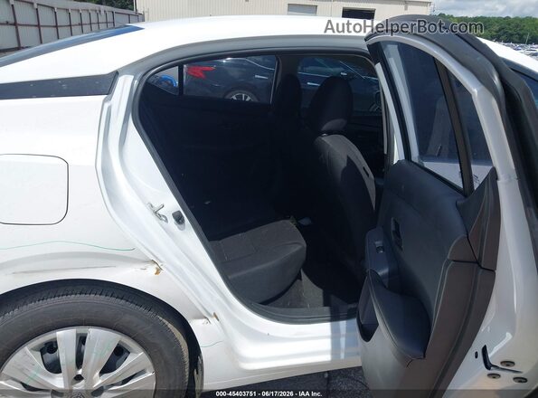 3N1AB8BV9SY343147 2025 NISSAN SENTRA White Vista de la etiqueta del VIN