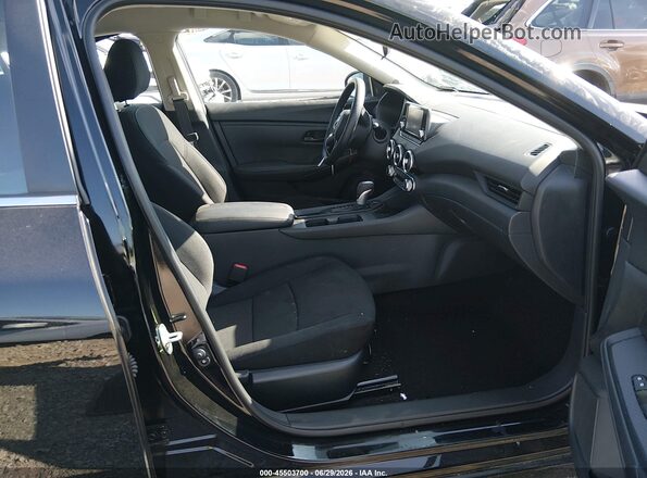 3N1AB8BV9SY415870 2025 NISSAN SENTRA Black Вид салону спереду