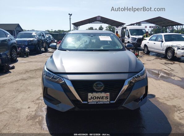 3N1AB8BVXPY240343 2023 NISSAN SENTRA Серый Вид щитка приборов