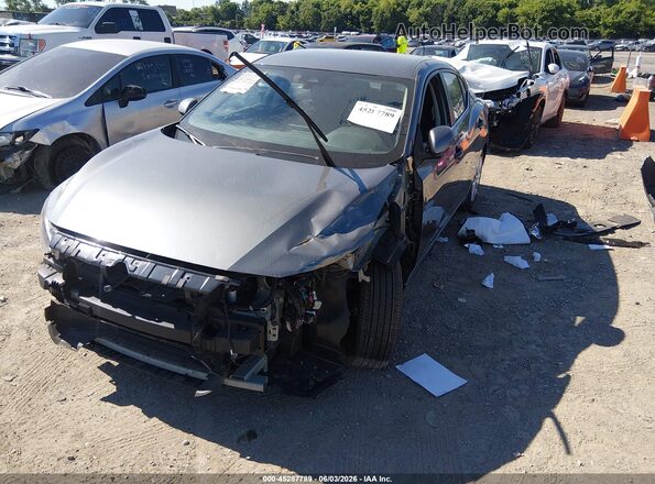 3N1AB8BVXSY207772 2025 NISSAN SENTRA Gray Vista tres cuartos delantera izquierda