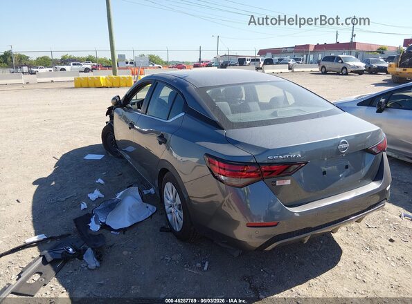 3N1AB8BVXSY207772 2025 NISSAN SENTRA Gray Trasero izquierdo