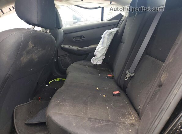 3N1AB8BVXSY286635 2025 NISSAN SENTRA Black Rear seats view