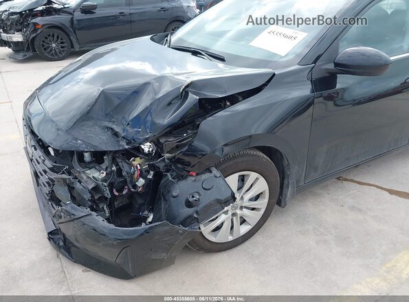 3N1AB8BVXSY334523 2025 NISSAN SENTRA Black წინა ხედი
