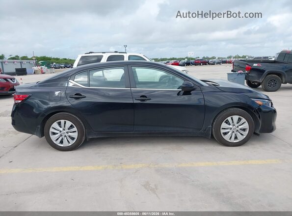 3N1AB8BVXSY334523 2025 NISSAN SENTRA Black სალონის 360-გრადუსიანი ხედი