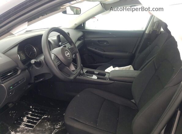 3N1AB8BVXSY387903 2025 NISSAN SENTRA Black Front interior view