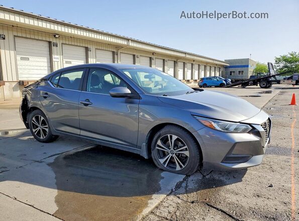 3N1AB8CV0LY239341 2020 NISSAN SENTRA Gray Przód prawy