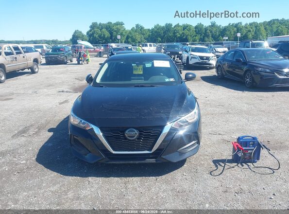 3N1AB8CV0LY254776 2020 NISSAN SENTRA Black Vista del cuadro de instrumentos