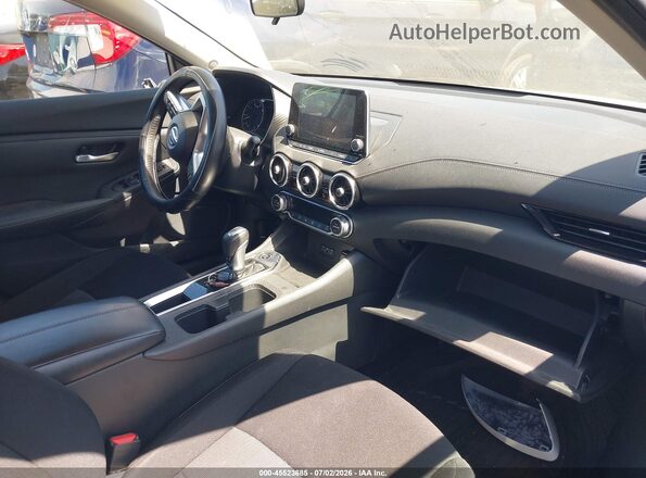 3N1AB8CV0MY201044 2021 NISSAN SENTRA White Widok wnętrza z przodu