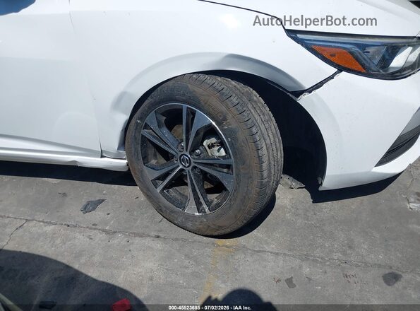 3N1AB8CV0MY201044 2021 NISSAN SENTRA White Widok z przodu