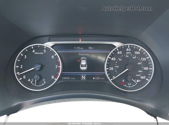 3N1AB8CV0MY201044 2021 NISSAN SENTRA White Widok tylnych siedzeń