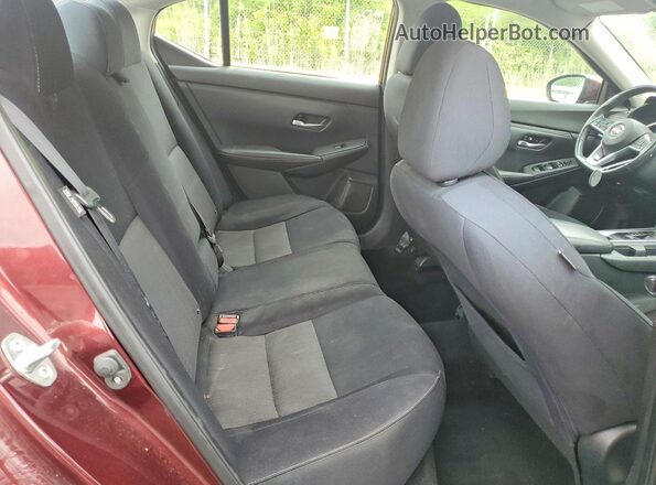 3N1AB8CV0MY221696 2021 NISSAN SENTRA Бордовый 