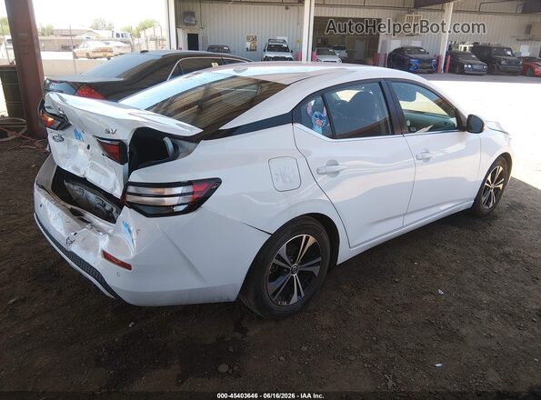 3N1AB8CV0MY267089 2021 NISSAN SENTRA White Rear right