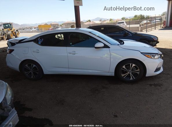 3N1AB8CV0MY267089 2021 NISSAN SENTRA White Rear interior view