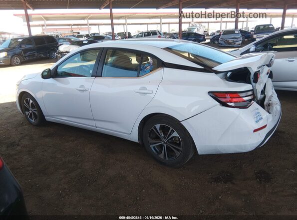 3N1AB8CV0MY267089 2021 NISSAN SENTRA White 360 interior view