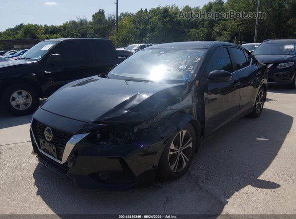 3N1AB8CV0MY274673 2021 NISSAN SENTRA Black Front left