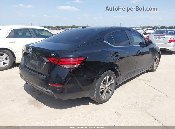 3N1AB8CV0MY274673 2021 NISSAN SENTRA Black Rear right