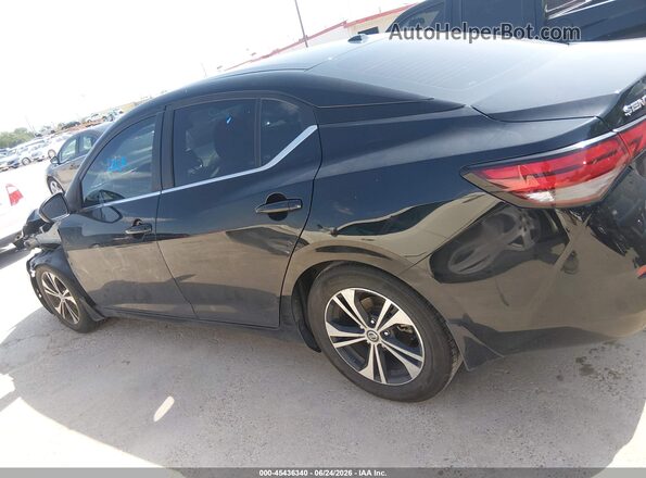 3N1AB8CV0MY274673 2021 NISSAN SENTRA Black Rear interior view