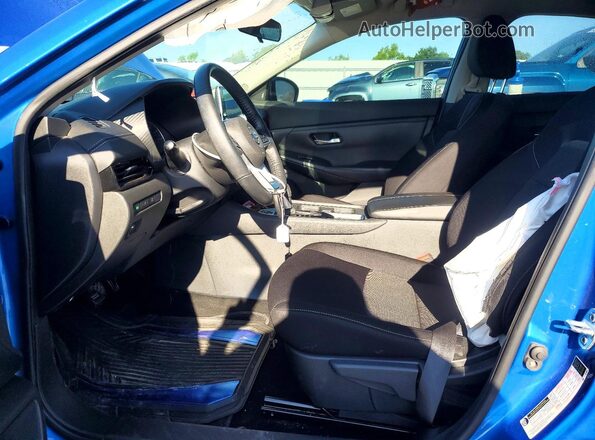 3N1AB8CV0MY292915 2021 NISSAN SENTRA Blue Սալոնի դիմացի տեսք