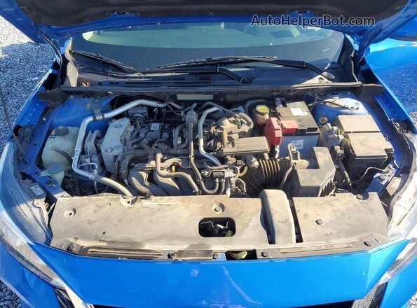 3N1AB8CV0MY292915 2021 NISSAN SENTRA Blue Սալոնի հետևի տեսք