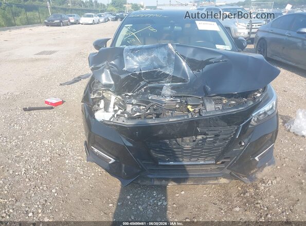 3N1AB8CV0MY324083 2021 NISSAN SENTRA Black Widok z przodu