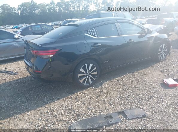 3N1AB8CV0MY324083 2021 NISSAN SENTRA Black Tył prawy