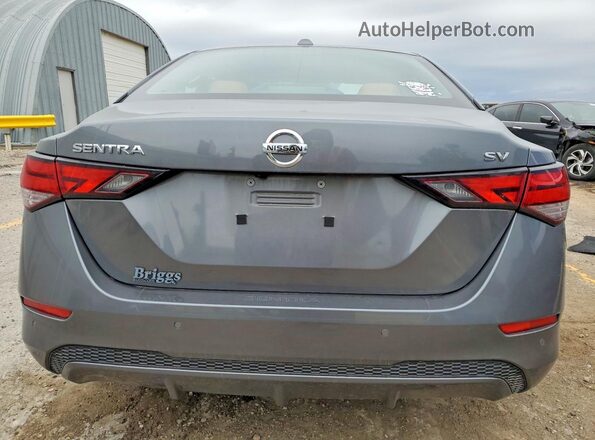 3N1AB8CV0MY328232 2021 NISSAN SENTRA Gray Rear view