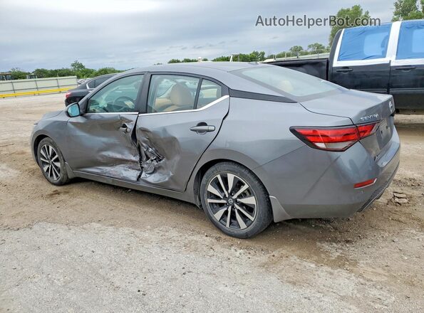 3N1AB8CV0MY328232 2021 NISSAN SENTRA Gray Rear left
