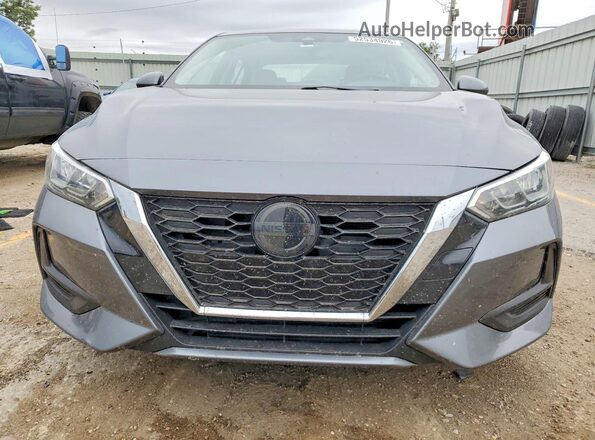 3N1AB8CV0MY328232 2021 NISSAN SENTRA Gray Front view