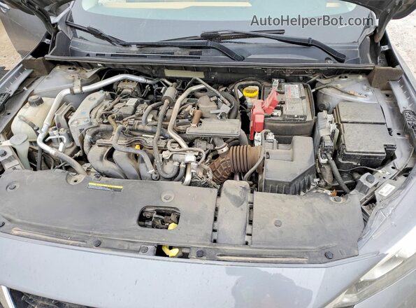 3N1AB8CV0MY328232 2021 NISSAN SENTRA Gray Rear interior view