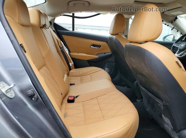 3N1AB8CV0MY328232 2021 NISSAN SENTRA Gray Rear seats view