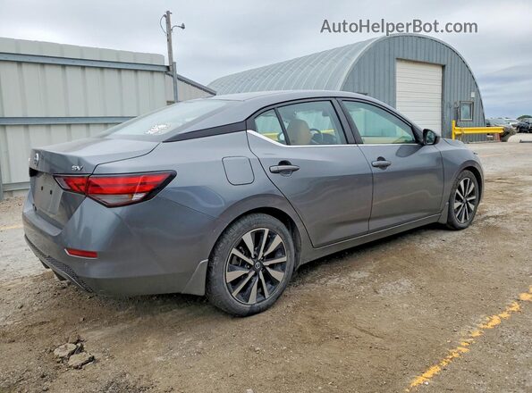 3N1AB8CV0MY328232 2021 NISSAN SENTRA Gray Rear right