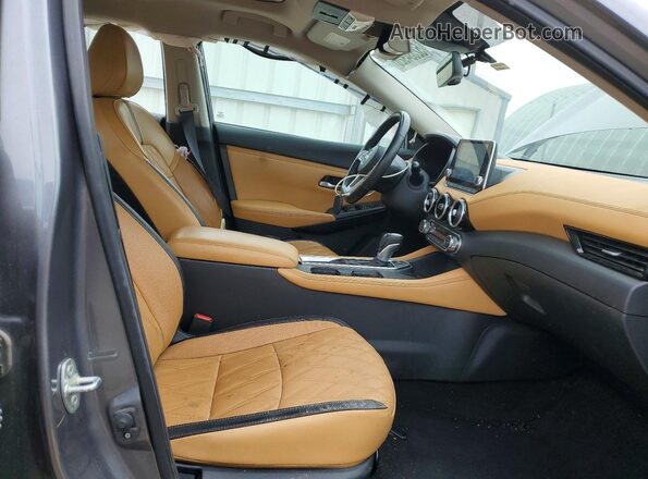 3N1AB8CV0MY328232 2021 NISSAN SENTRA Gray Front interior view