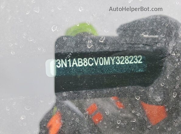 3N1AB8CV0MY328232 2021 NISSAN SENTRA Gray Engine compartment view