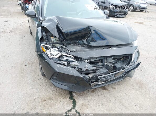 3N1AB8CV0NY210456 2022 NISSAN SENTRA Black Դիմացի տեսք