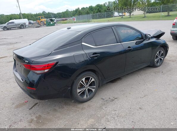 3N1AB8CV0NY210456 2022 NISSAN SENTRA Black Հետևի աջ